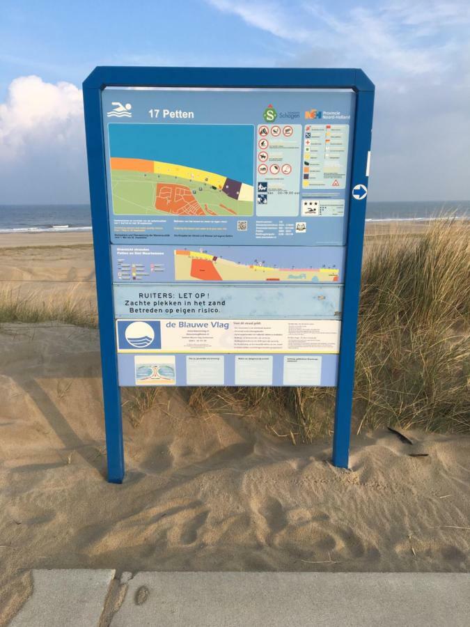 Zijperweg Vakantiehuis Vlakbij Zee, Strand En Bos เพทเทิน ภายนอก รูปภาพ